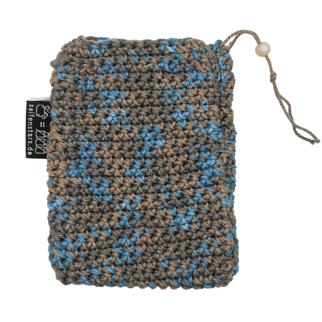 Seifensäckchen von seifenstars aus 100% Bio Baumwolle – 9 x 14 cm - bunt