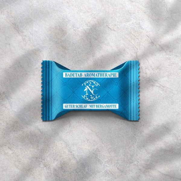 Aromatherapie für die Wanne - Badetabs 7er Set - Entspannung auf allen Ebenen Bergamotte