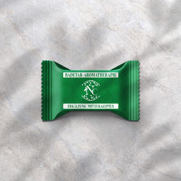 Aromatherapie für die Wanne - Badetabs 7er Set - Entspannung auf allen Ebenen Eukalyptus