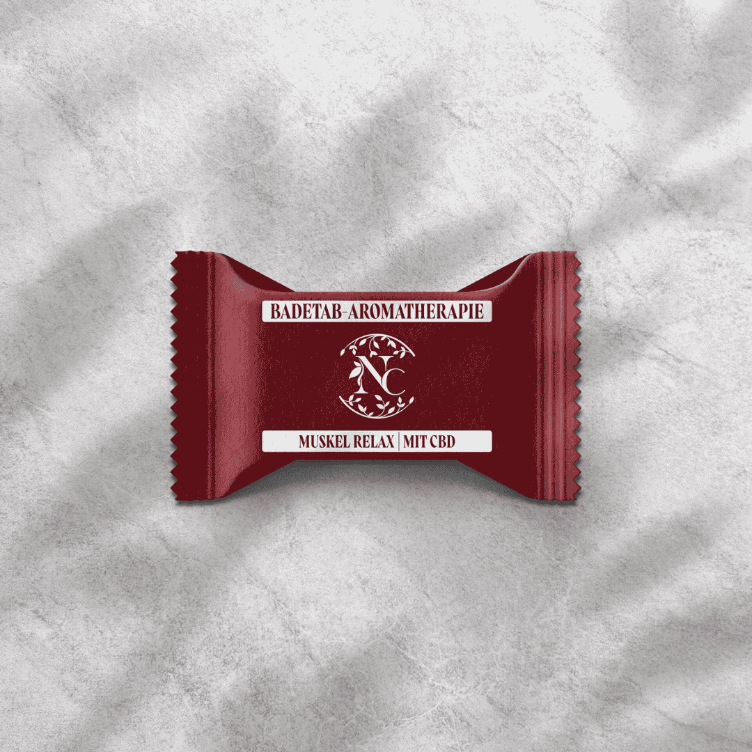 Aromatherapie für die Wanne - Badetabs 7er Set - Entspannung auf allen Ebenen CBD