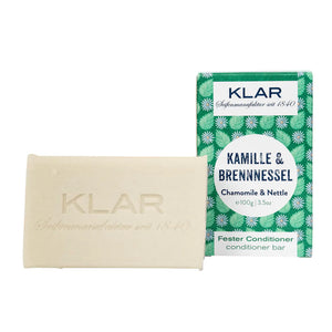 Conditioner "Kamille & Brennnessel" – 100g,feste Spülung,Klar Seifen