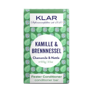 Conditioner "Kamille & Brennnessel" – 100g,feste Spülung,Klar Seifen