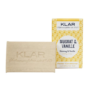Conditioner "Muskat & Vanille" – 100g,feste Spülung,Klar Seifen