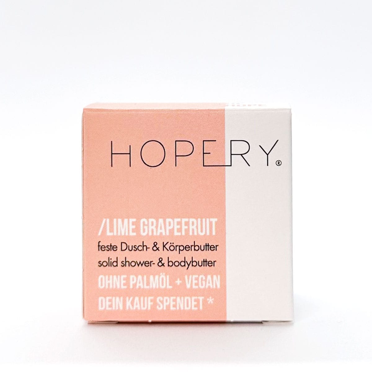 Dusch- und Körperbutter "Lime Grapefruit" – 40g-Vegan-Palmölfri-Tierversuchsfrei-olid shower-und bodybutter