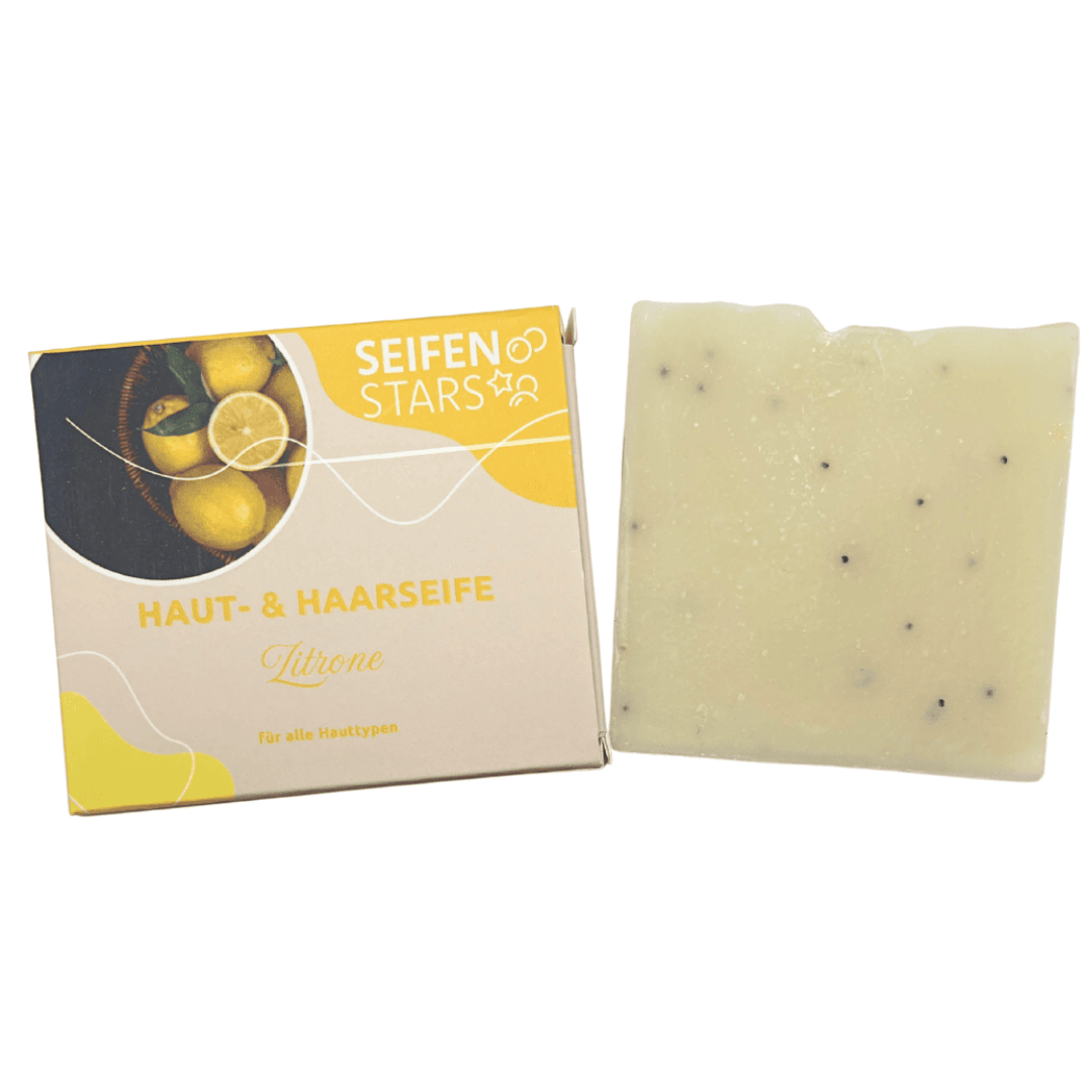 Haut-und_Haarseife_Zitrone_100g_Vegan_Palmoelfrei_Tierversuchsfrei_Plastikfrei