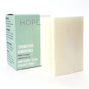 Hopery-Shower Bar-Bamboo Milk-festes Duschgel-solid shower gel-Vegan-Palmölfrei