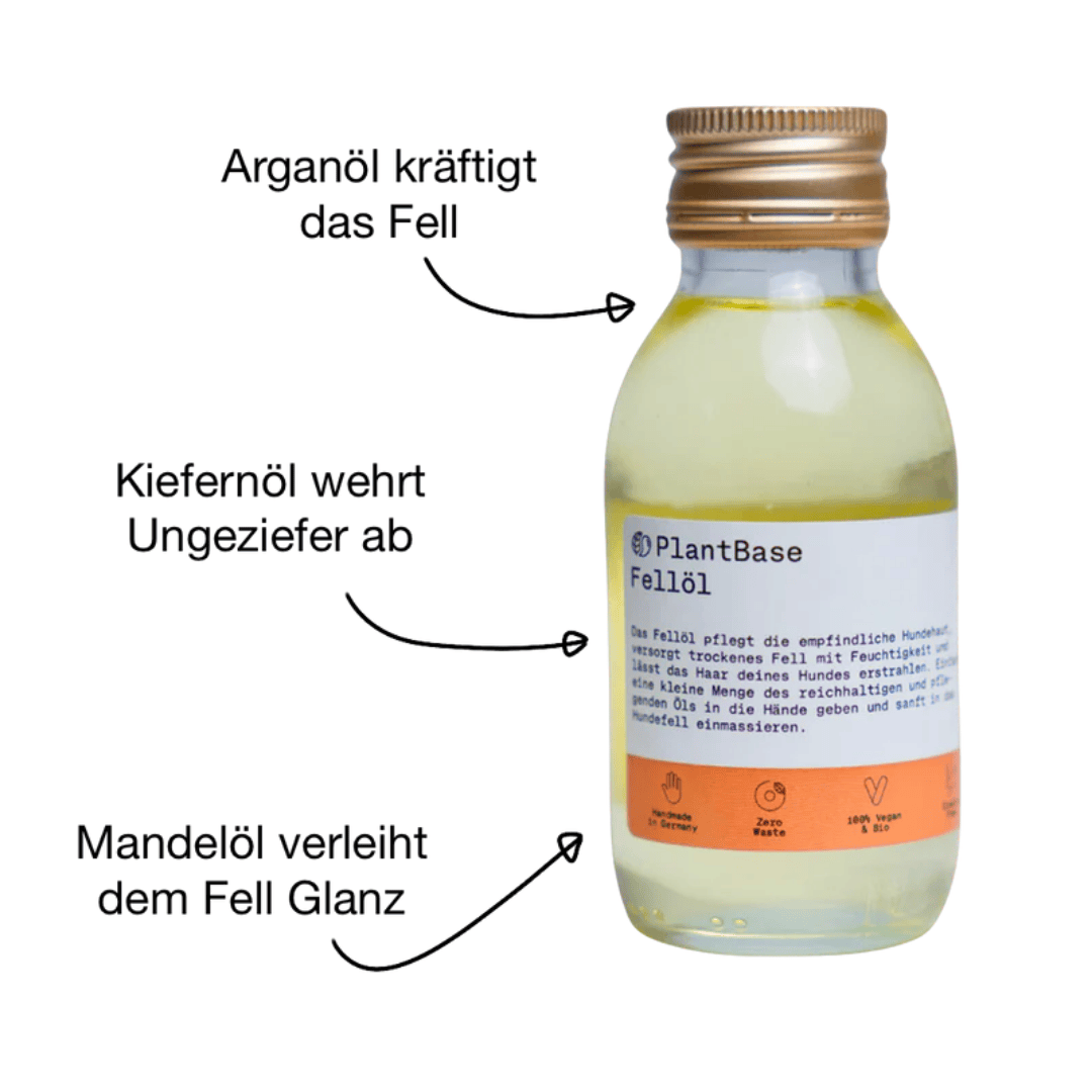 Hundefellöl - Handgemacht & Bio - "Neutral" - 100ml PantBase