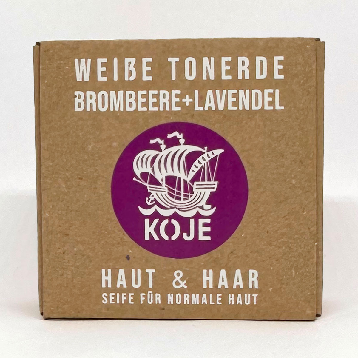 Haut- und Haarseife "Brombeere & Lavendel", mineralisierend – 100g