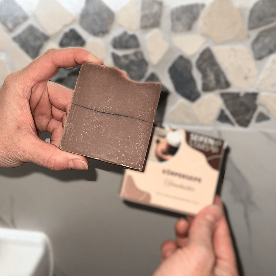 Körper- und Haarseife "Sheabutter" – 100g von seifenstars für trockene Haut,Vegan,Palmölfrei,Plastikfrei,Tierversuchsfrei