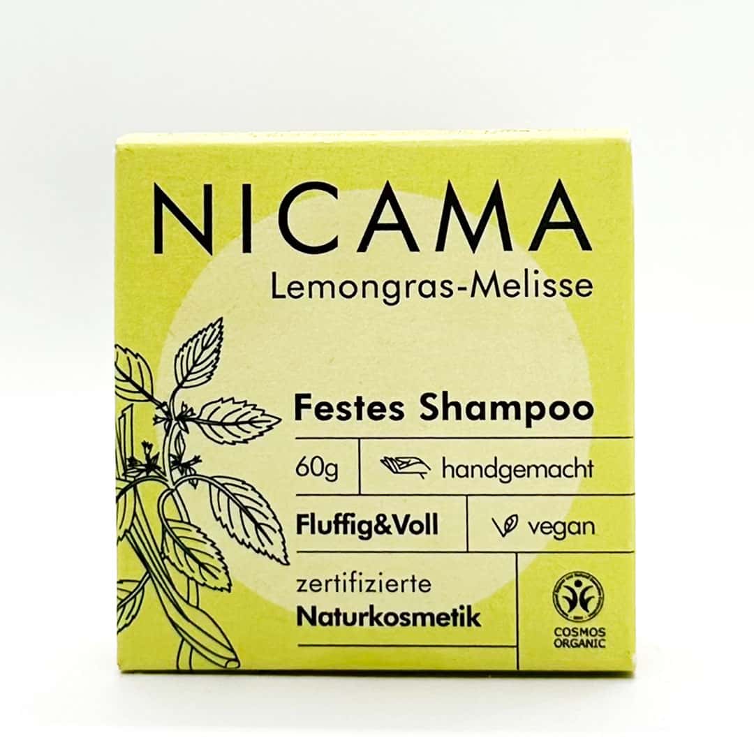 Shampoo "Lemongras-Melisse", COSMOS – 60g