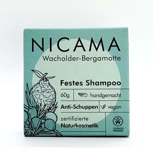 Shampoo "Wacholder-Bergamotte", COSMOS – 60g