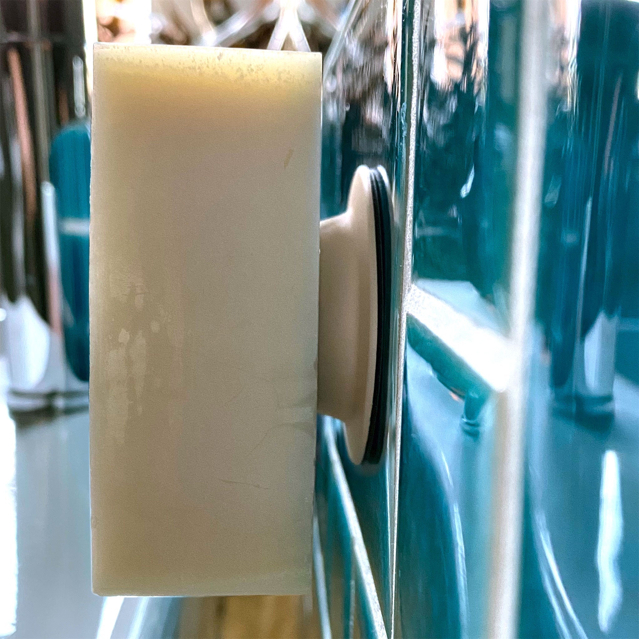 Seifenhalter soapi "Grau" mit Magnet an der Wand