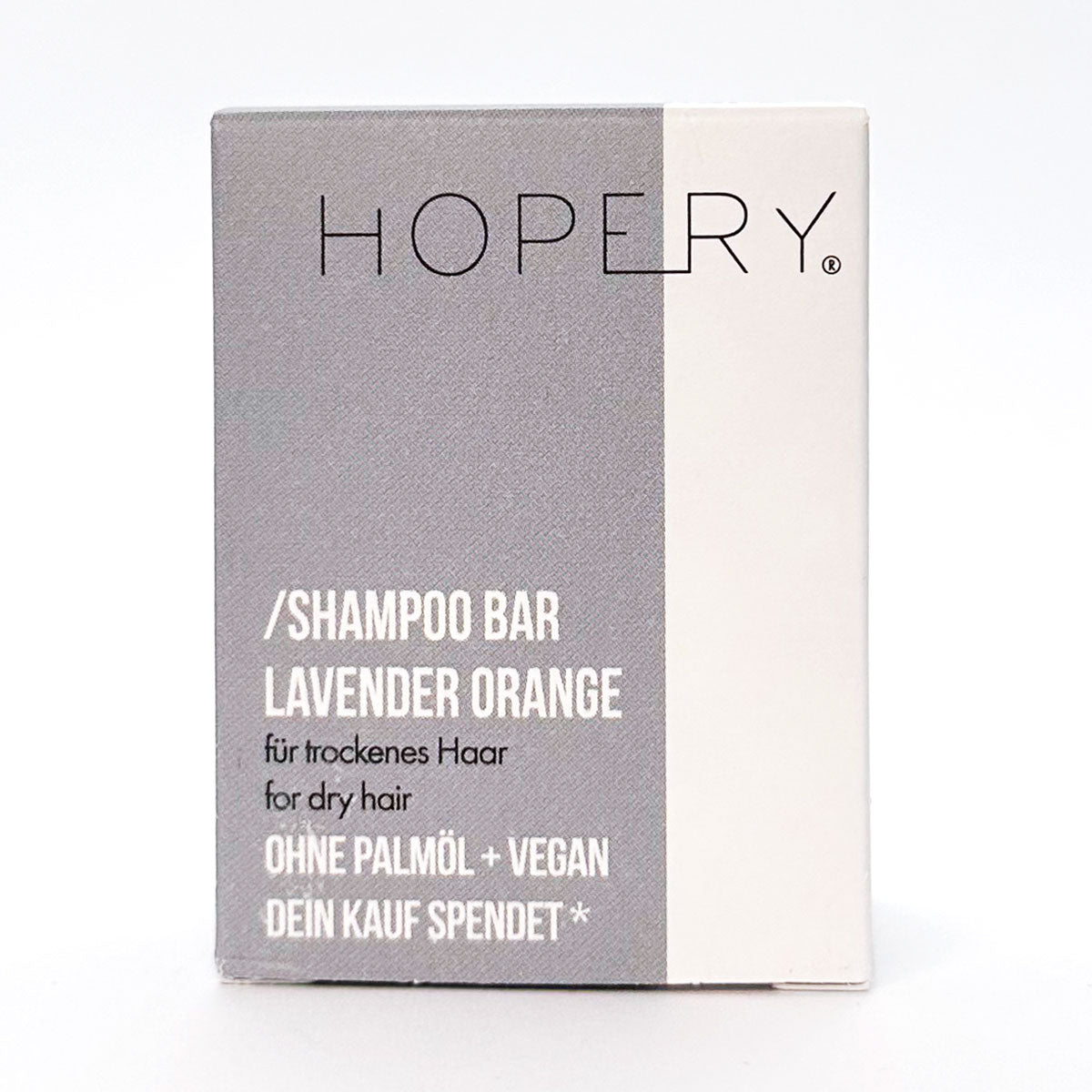 Shampoo "Lavendel Orange" – 95g-Vegan-Palmölfrei-für trockenes Haar