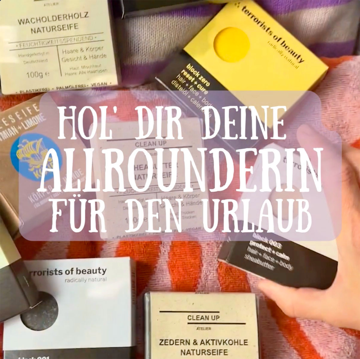 Seifenstars Seifentasche Baumwolle - Nachhaltig & Wasserdicht Für Reise & Sport