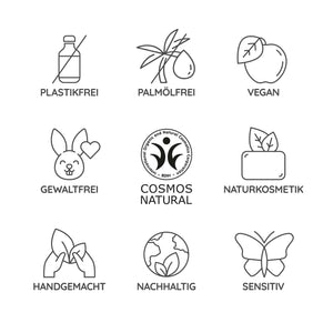 Cosmos,Vegan,Palmölfrei,Plastikfrei,Natur Seife