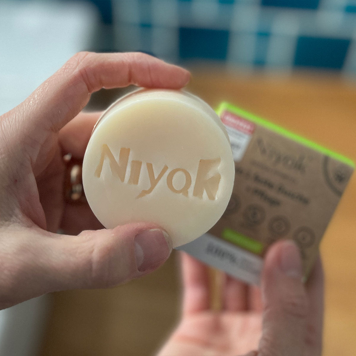 Niyok feste Dusche 2 in 1 green touch 80g