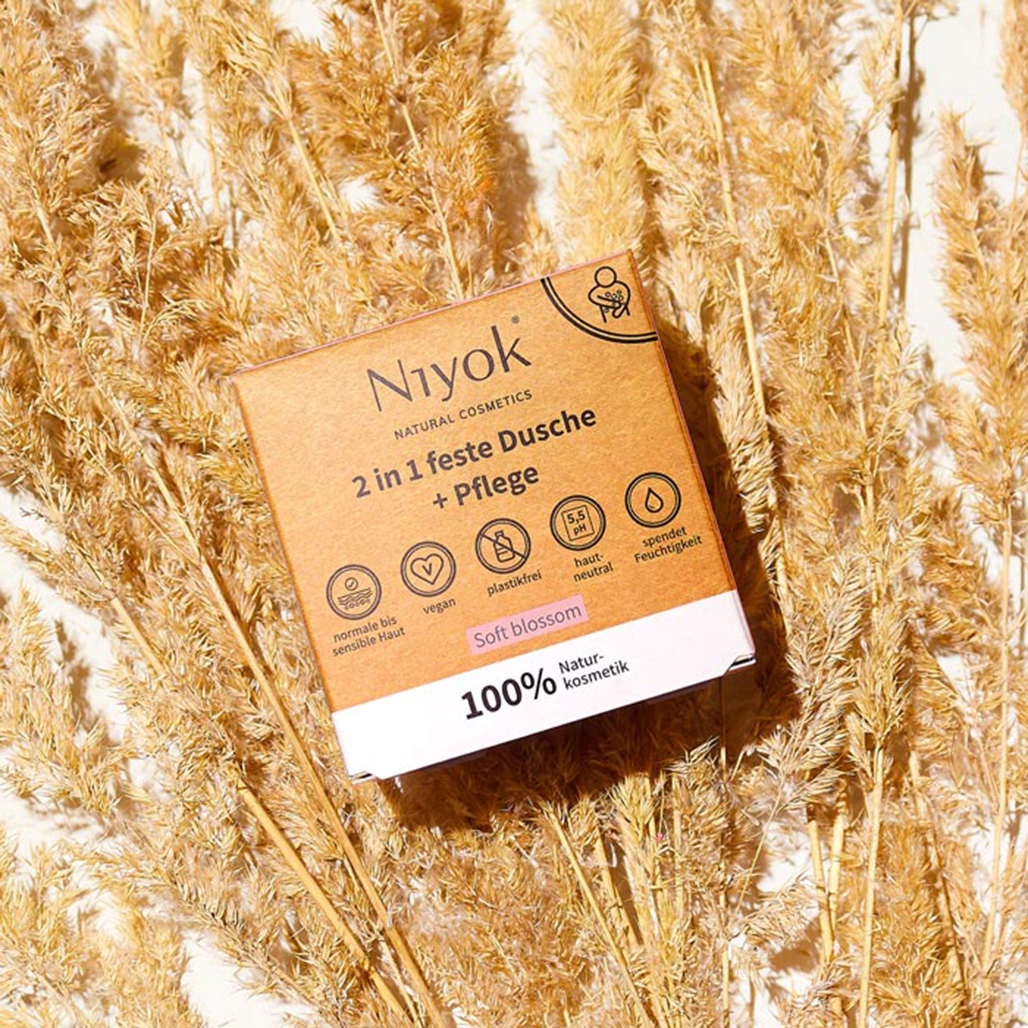 Niyok Naturseife soft blossom 80g