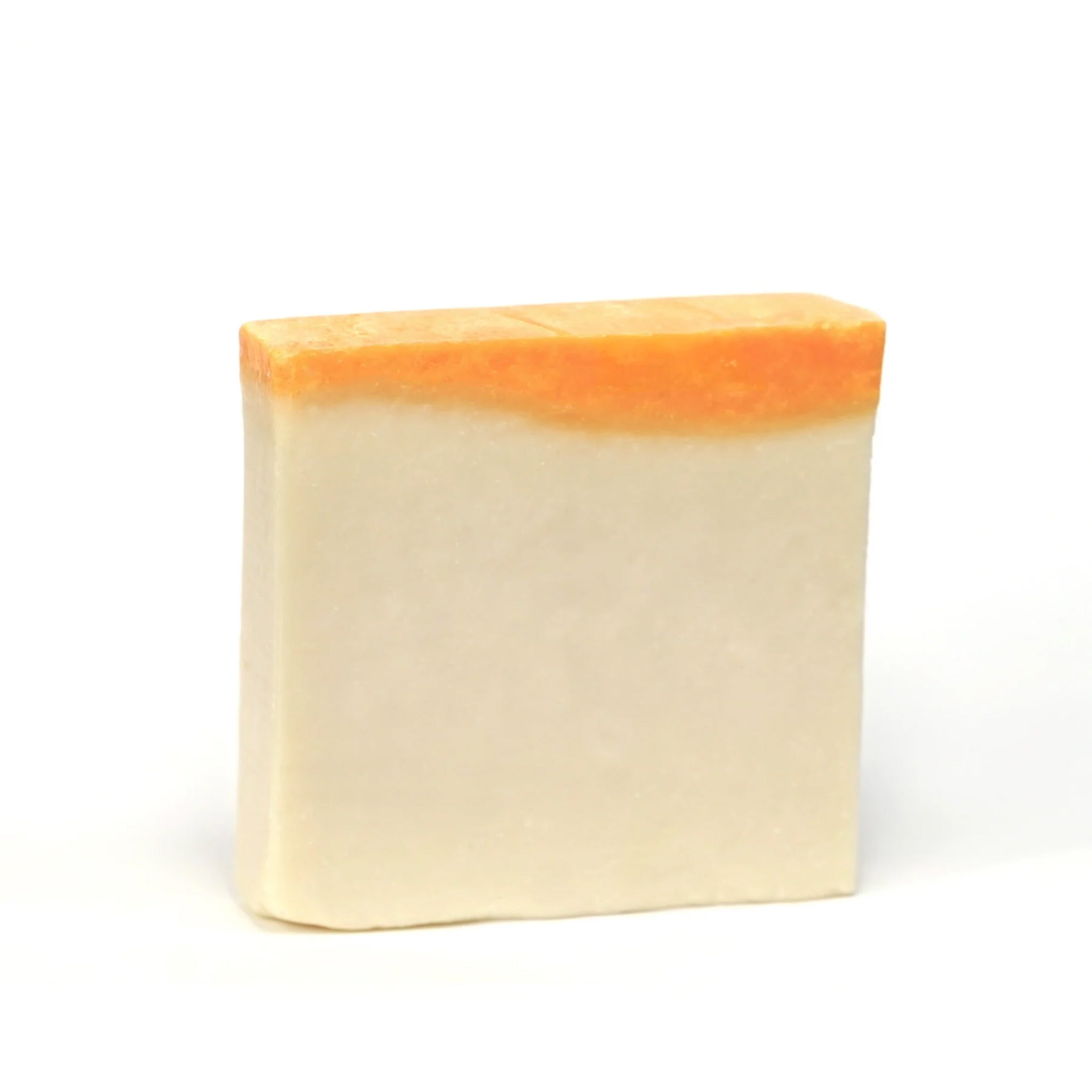 Dusch- und Haarseife block 004 "Kurkuma & Kakao" – 100g-feste Duschseife-Vegan
