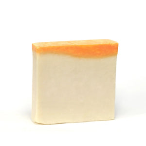 Dusch- und Haarseife block 004 "Kurkuma & Kakao" – 100g-feste Duschseife-Vegan