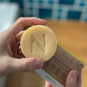 Gesichtsreinigung "Mandelöl" für trockene Haut – 80g,feste Naturseife