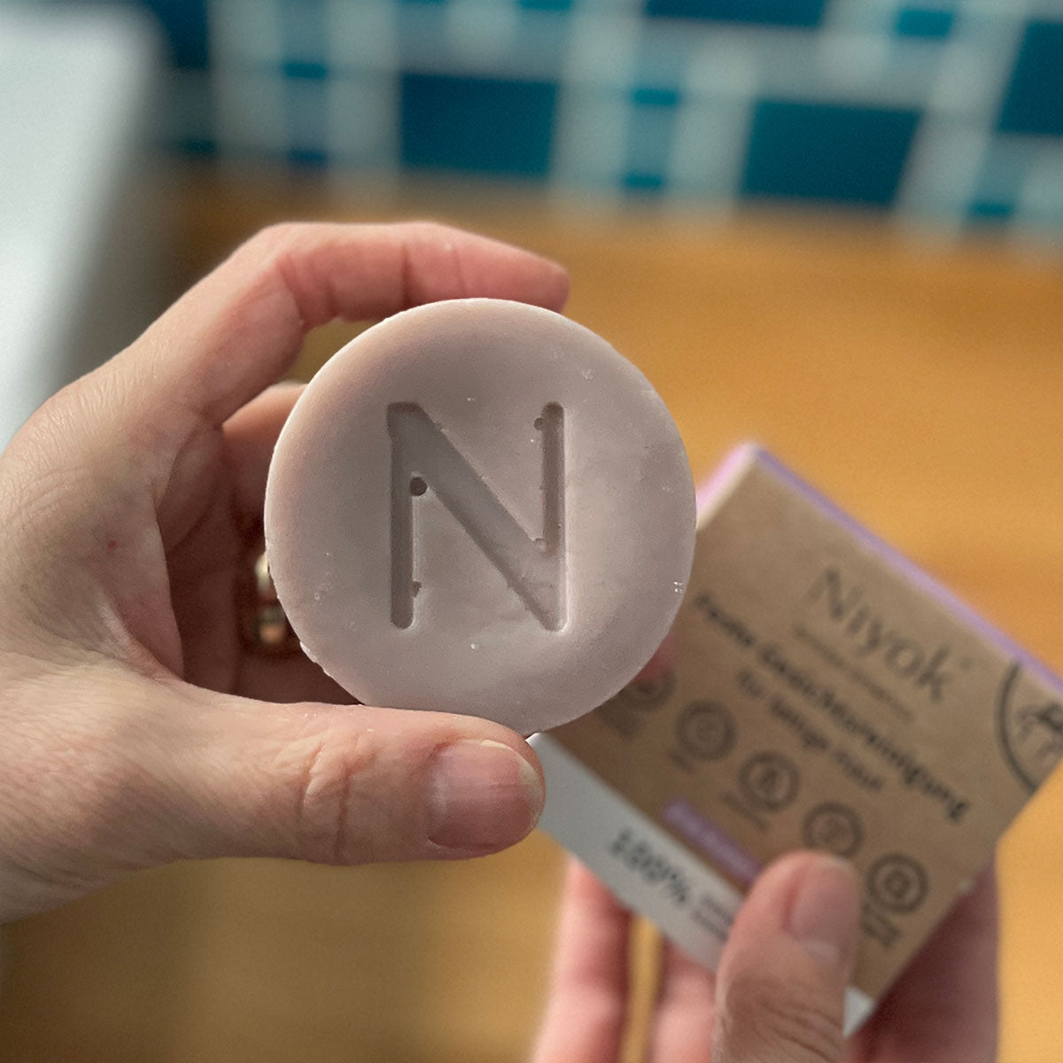 Gesichtsreinigung "Zink-Komplex" für fettige Haut – 80g,feste Naturseife