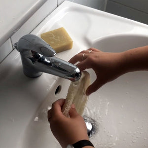 Seifenablage "Luffa" aus Luffa-Gurke – PlantBase,Vegan,Palmölfrei,Plastikfrei,